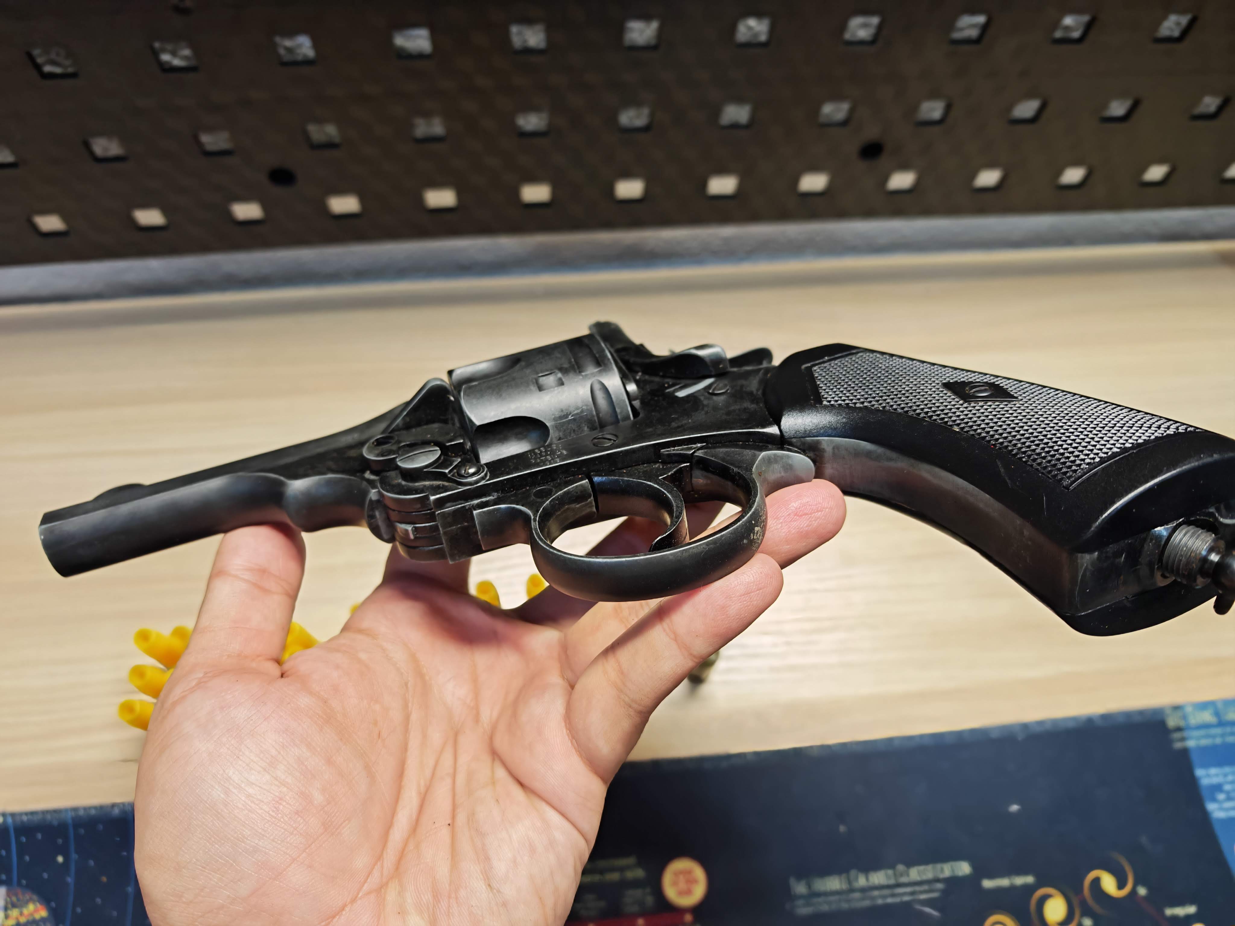 Wingun Webley MkVI .455 4 Revolver ลูกโม่ Co2 BB Gun บีบีกัน Airsoft Gun ปืนอัดลม ปืนสั้นแก๊ส มือสอง