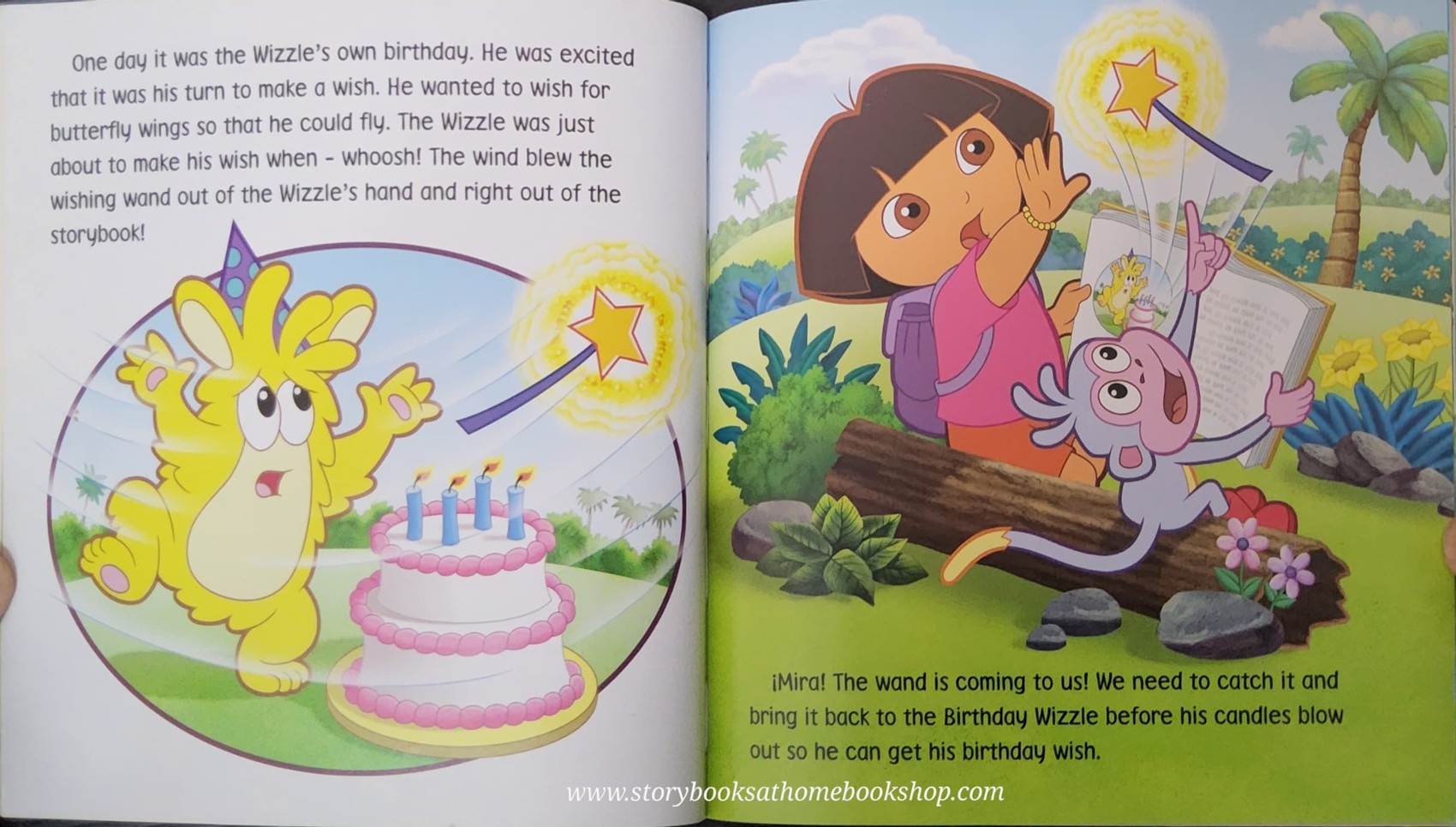 หนังสือนิทานปกอ่อน** 🍅DORA AND THE BIRTHDAY WISH ADVENTURE