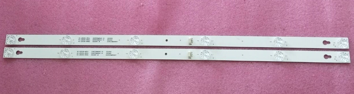 หลอดแบล็คไลท์ TCL (ทีซีแอล) ใหม่โรงงาน รุ่น32S62 LED32D2900 LED32D2910 LED32D2920 LED32D2940 LED32D2930 LED32S3820 LED32S3830 32S6000 32F3700 (6LED X 2)