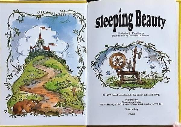 หนังสือนิทานปกแข็ง** 🍅🍓SLEEPING BEAUTY