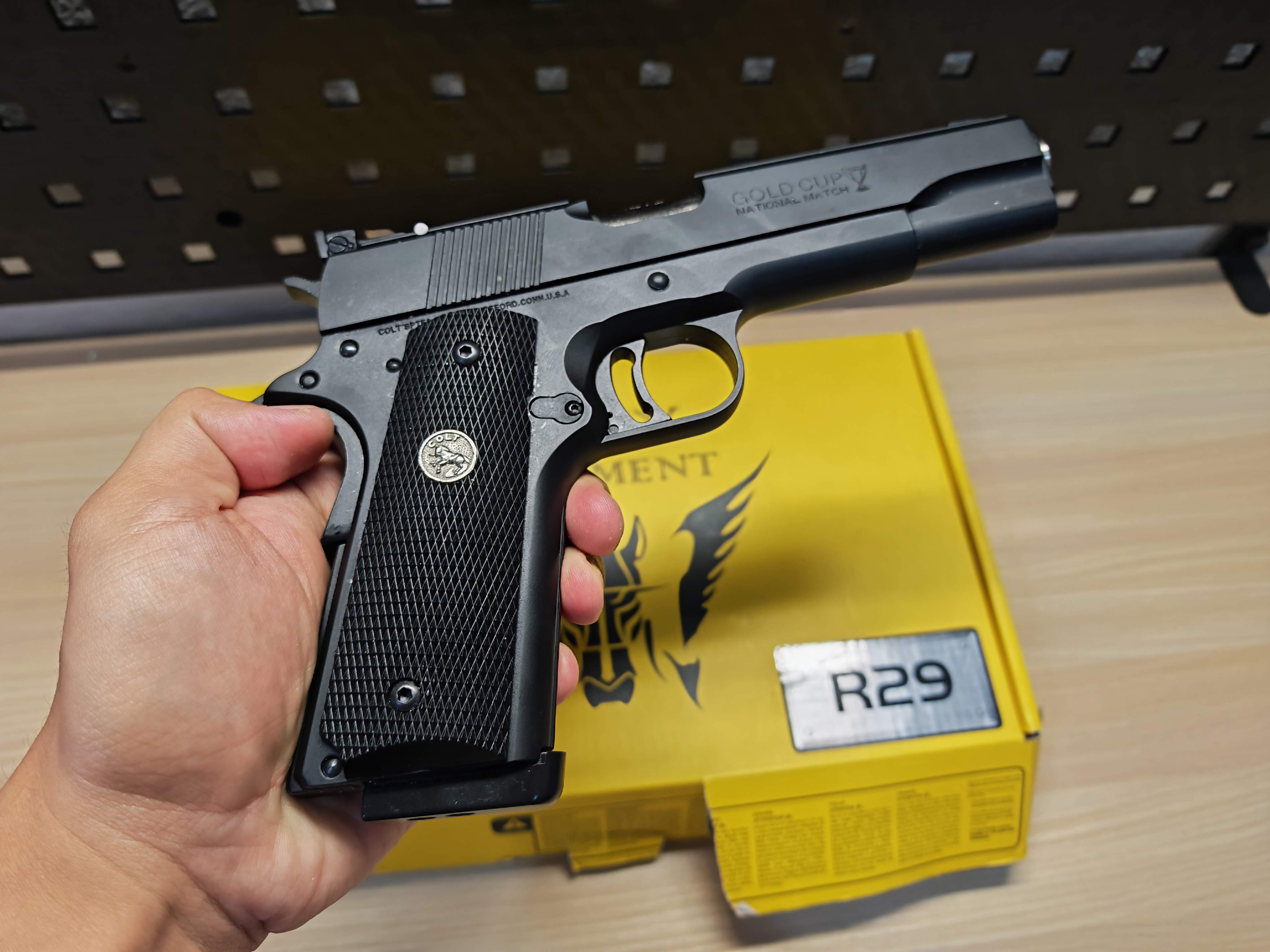 Army Armament R29 M1911 Colt MK IV Series 70 Gold Cup National Match GBB BB Gun บีบีกัน Airsoft Gun ปืนอัดลม ปืนสั้นแก๊ส มือสอง