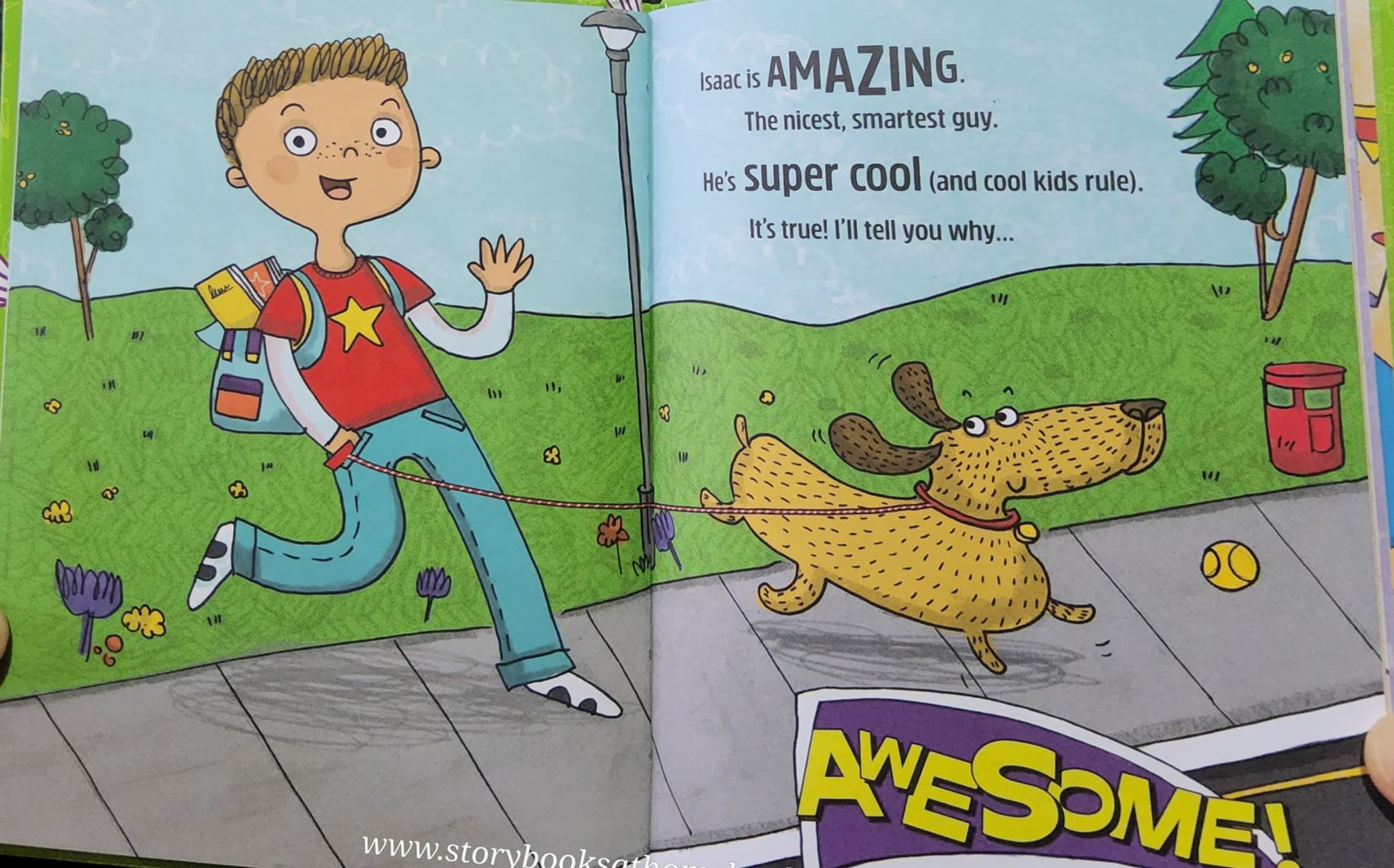 หนังสือนิทานปกแข็ง** ♥️ISAAC YOU'RE AMAZING