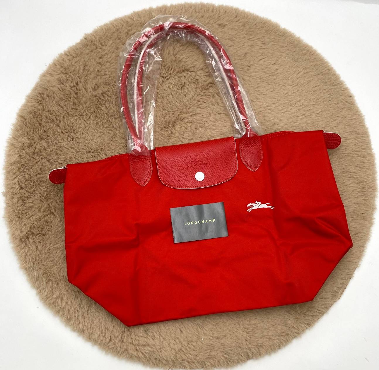 New Longchamp size S หูยาว อุปกรณ์ : การ์ด