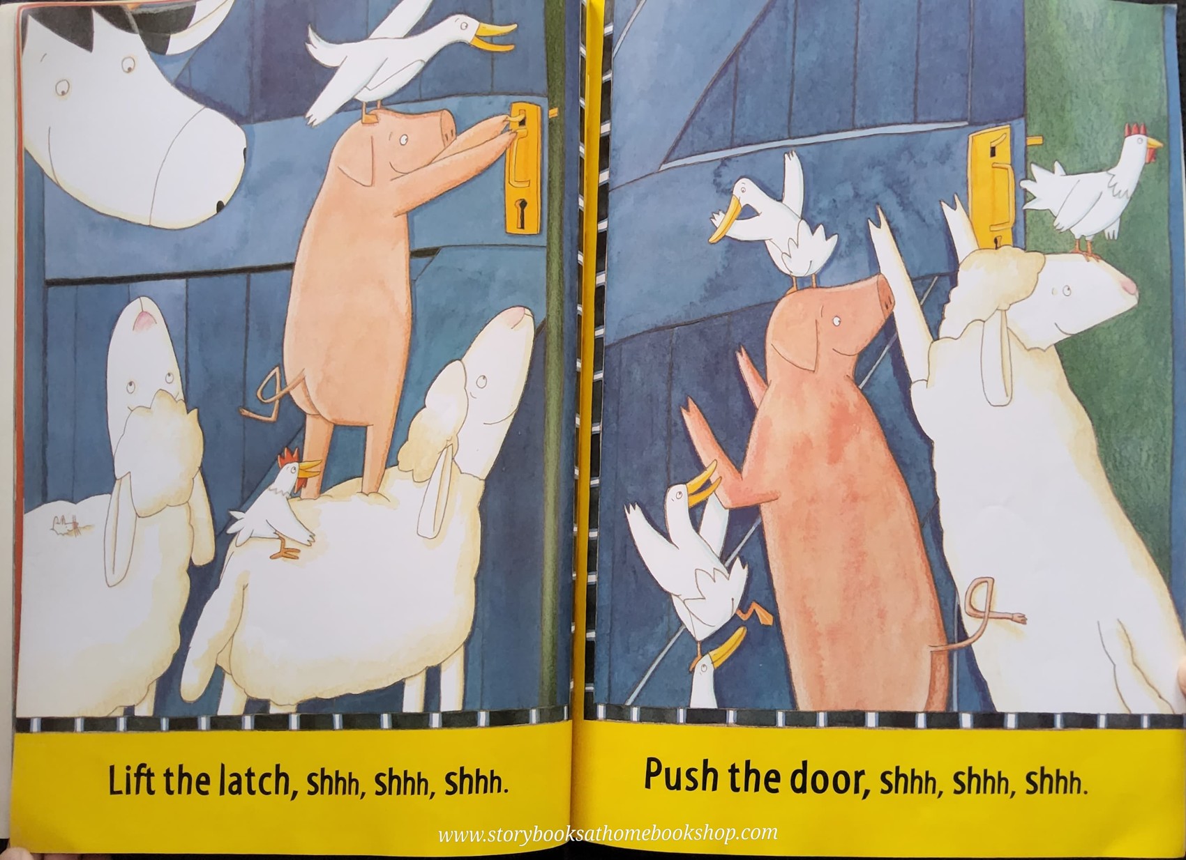 หนังสือนิทานปกอ่อน** ♥️COWS IN THE KITCHEN BY JUNE CREBBIN