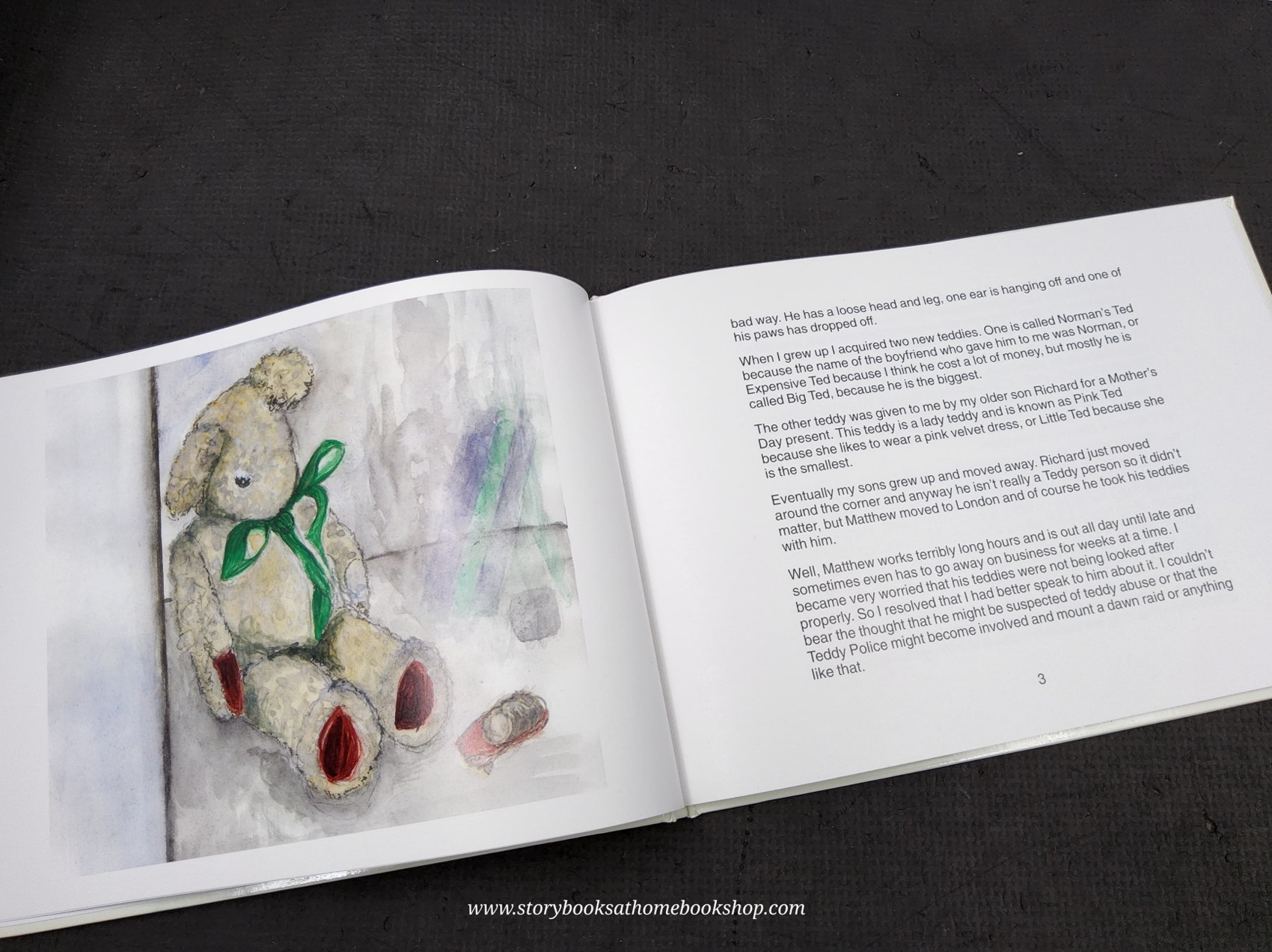 หนังสือนิทานปกแข็ง ** 🍅🍓TEDDIES BEARED BY LIZ LAWREN