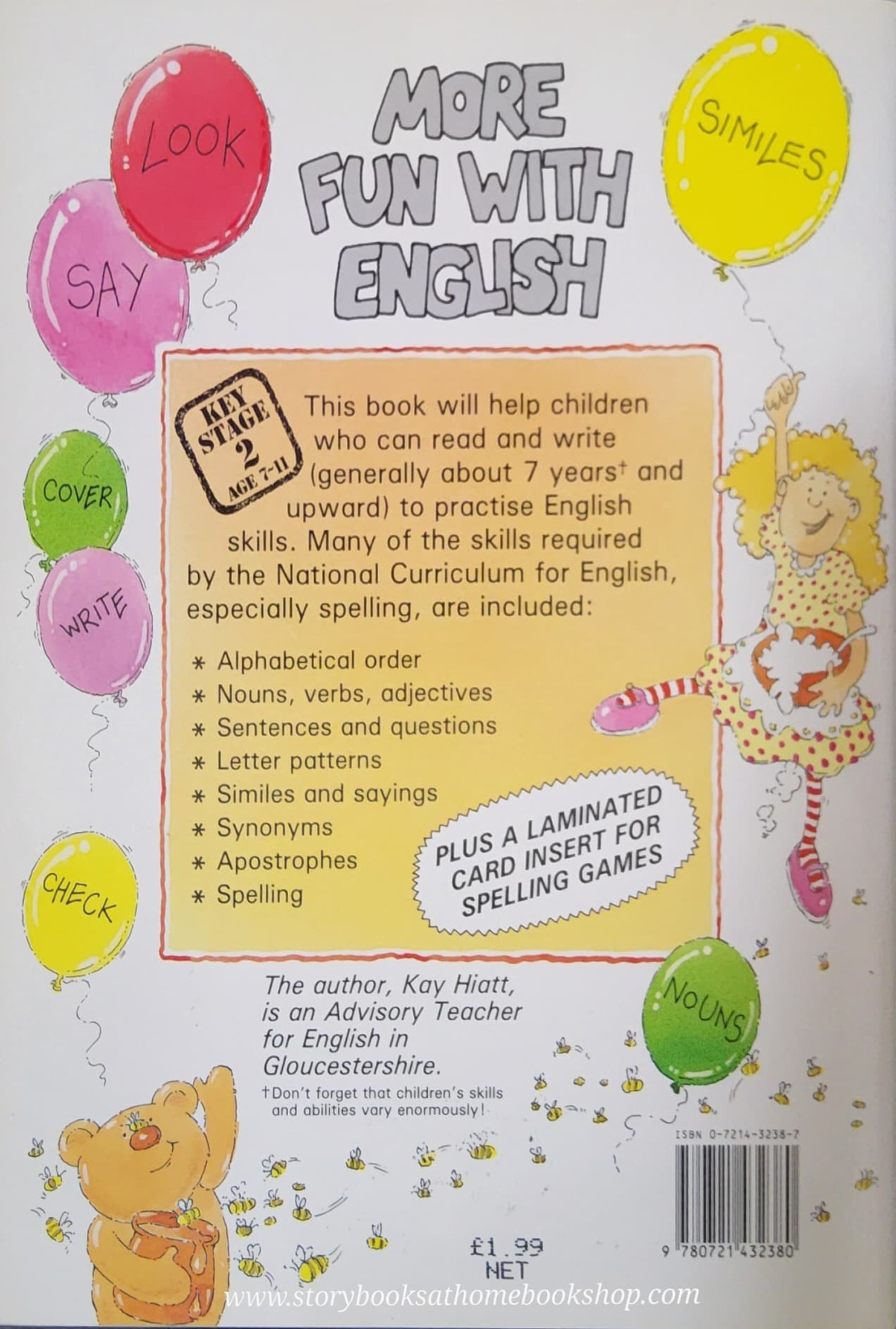 PRACTISE BOOK** ð
ðMORE FUN WITH ENGLISH