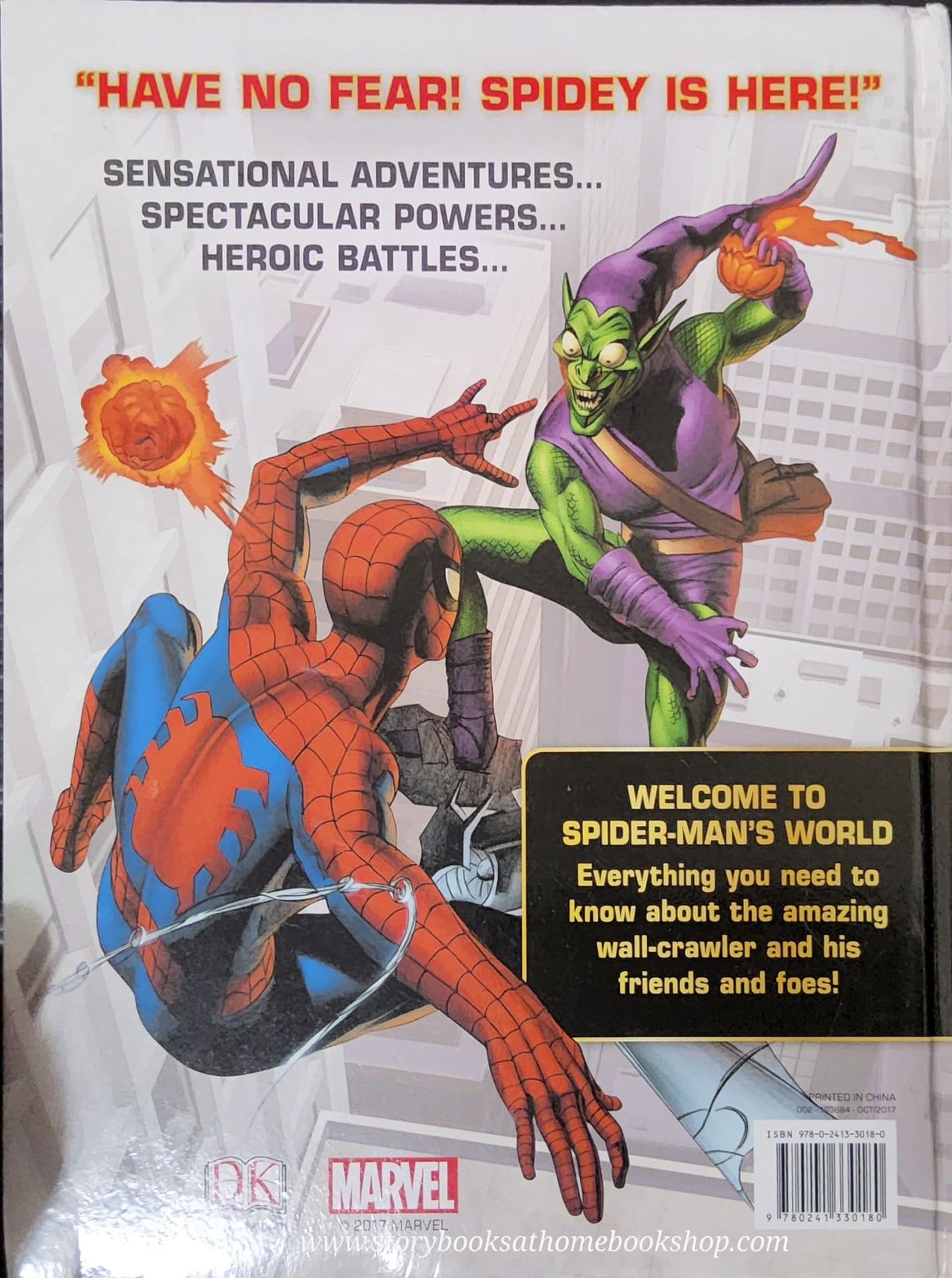 หนังสือนิทานปกแข็ง* 🍓🍓MARVEL:SPIDER-MAN CHARACTER ENCYCLOPEDIA