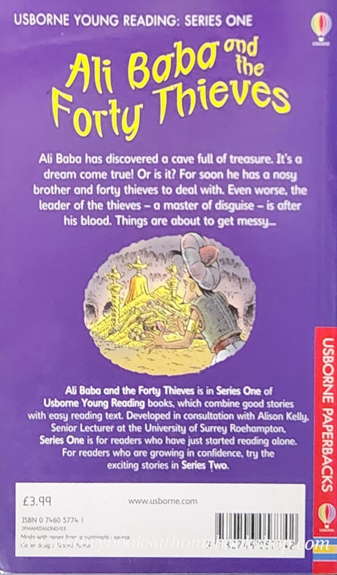 หนังสือนิทานปกอ่อน** 🍅🍓USBORNE YOUNG READING: Ali Baba and the Forty Thieves