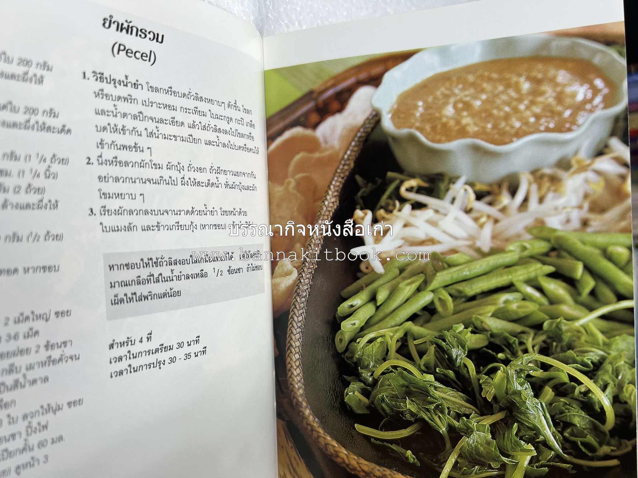 อาหารอินโดนีเซีย ตำรับพื้นบ้าน หนังสือชุด ‘หน้าต่างสู่รสชาติ’ โดย : William W. Wongso / Hayatinufus A.L. Tobing.