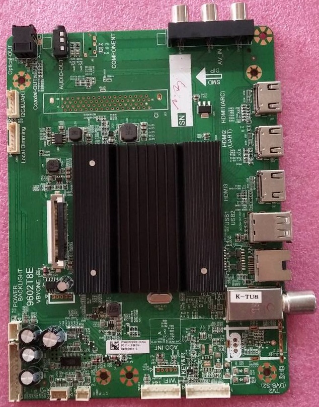 เมนบอร์ดทีวี อโคเนติก ACONATIC อะไหล่แท้/มือสองพร้อมใช้งาน ใช้กับรุ่น50US400AN พาร์ท9602T8E