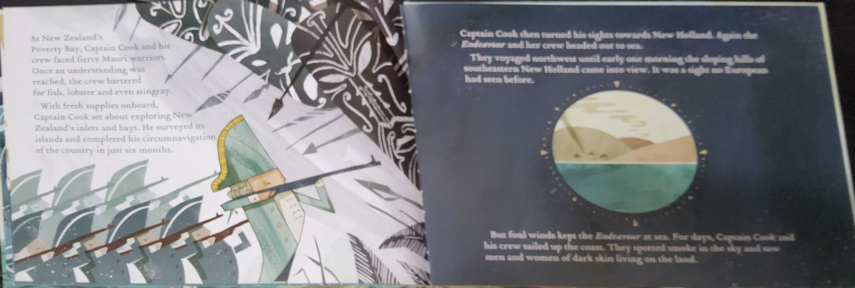 หนังสือนิทานปกแข็ง** 🍅🍓MEET CAPTAIN COOK BY RAE MURDIE