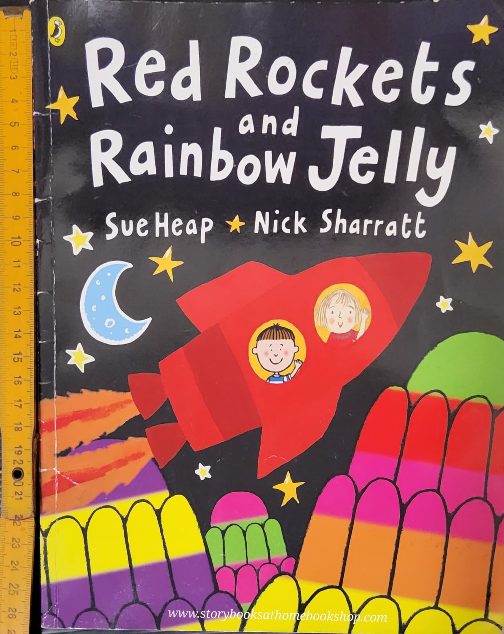หนังสือนิทานปกอ่อน ** 🍅🍓 RED ROCKETS AND RAINBOW JELLY BY SUE HEAP AND NICK SHARRATT