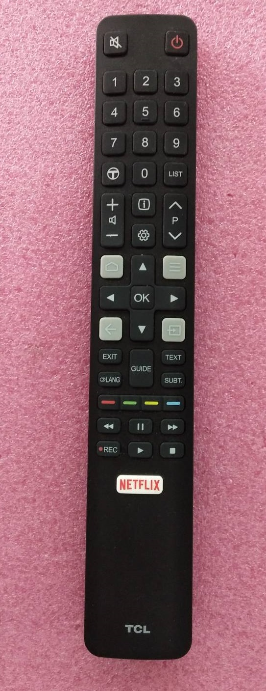 รีโมทสมาร์ททีวี ทีซีแอล TCL ของแท้มือสอง ใช้ได้กับรุ่นที่พาร์ทตรงกัน