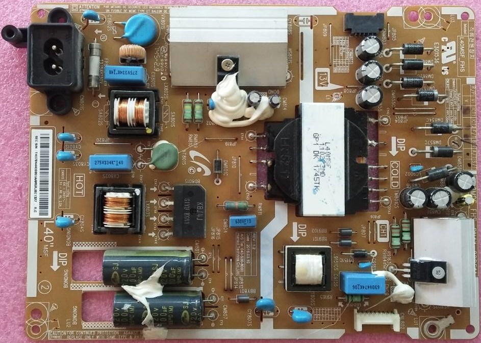 ซัพพลายทีวีซัมซุง SAMSUNG มือสองถอดจากเครื่องพร้อมใช้งาน พาร์ท BN44-00851A รุ่น HG40AE460SK HG40AE570SK UA40J5000AK UA40M5100AK