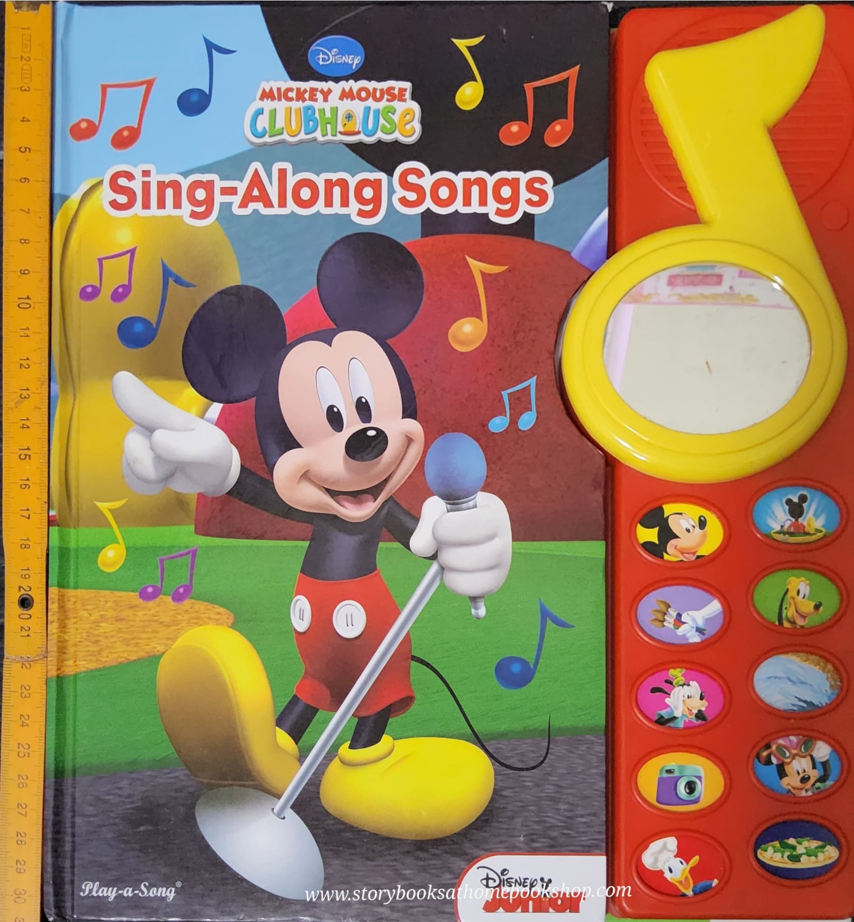 BIG SOUND BOARD BOOK** 🍅🍅DISNEY MICKEY MOUSE CLUBHOUSE SING-ALONG SONGS