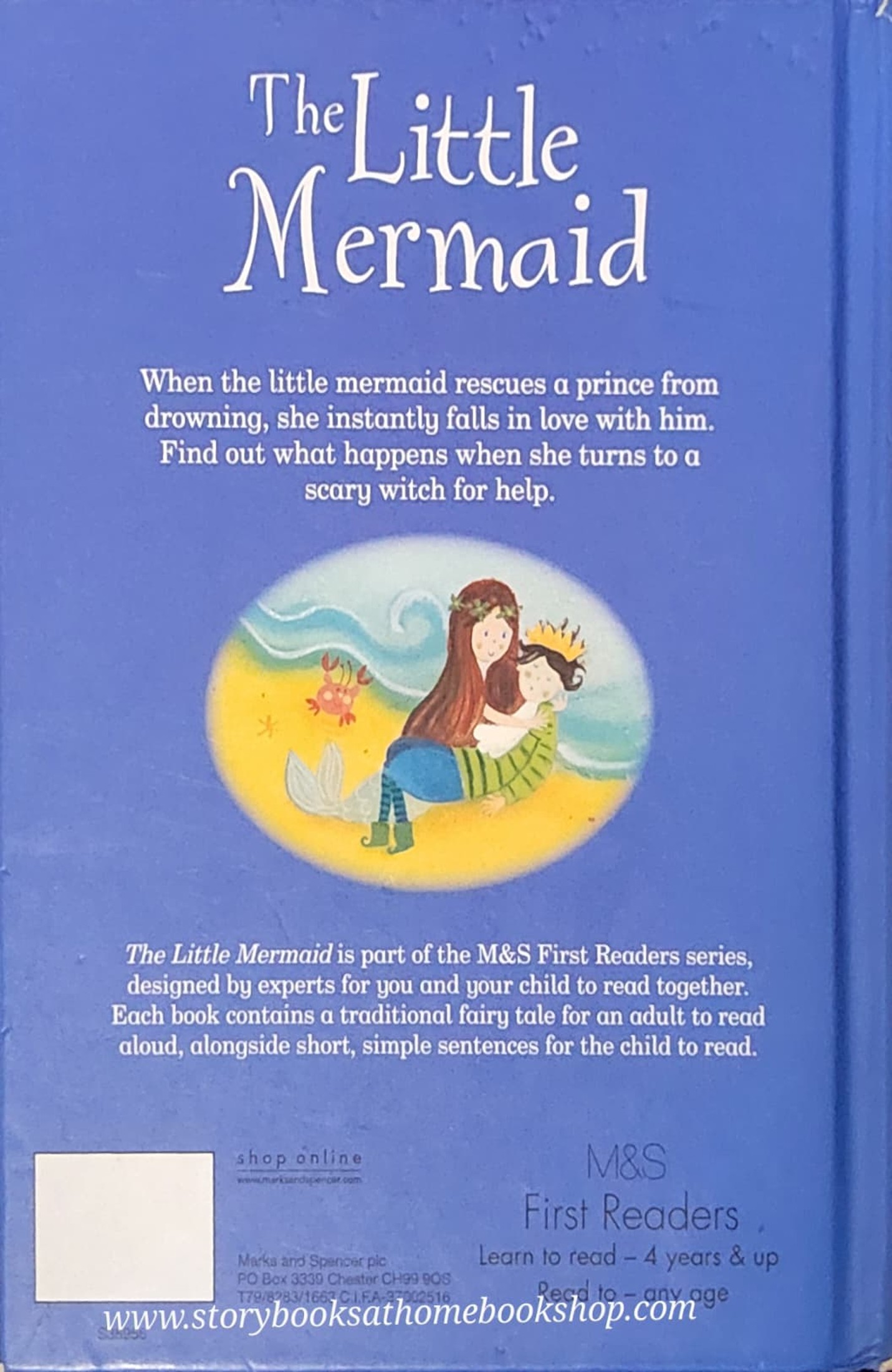 หนังสือนิทานปกแข็ง** 🍅🍓FIRST REASDERS:THE LITTLE MERMAID