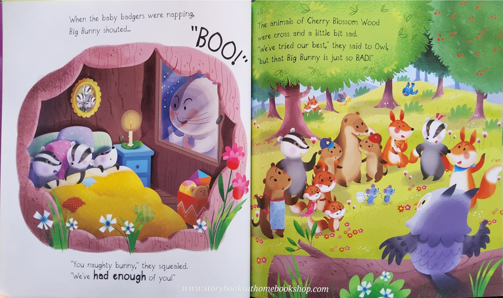 หนังสือนิทานปกอ่อน** ♥️BIG BAD BUNNY WITH CD