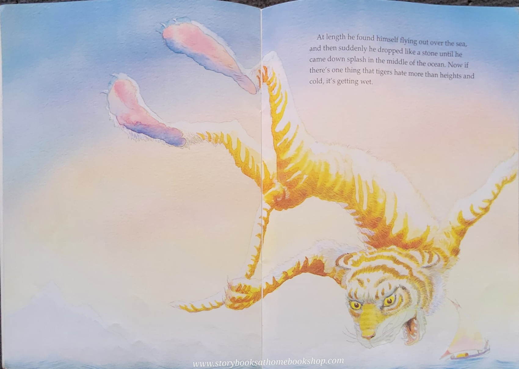 หนังสือนิทานปกอ่อน** 🍅THE SEA TIGER BY TERRY JONES