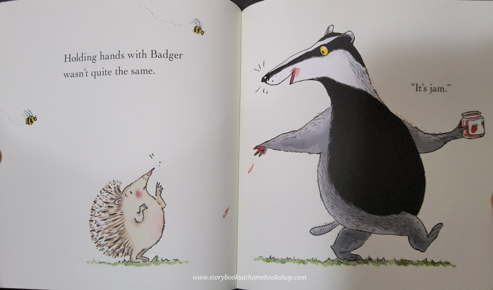 หนังสือนิทานปกอ่อน** 🍅🍓THE LONGER THE WAIT,THE BIGGER THE HUG BY Eoin McLaughlin and Polly Dunbar