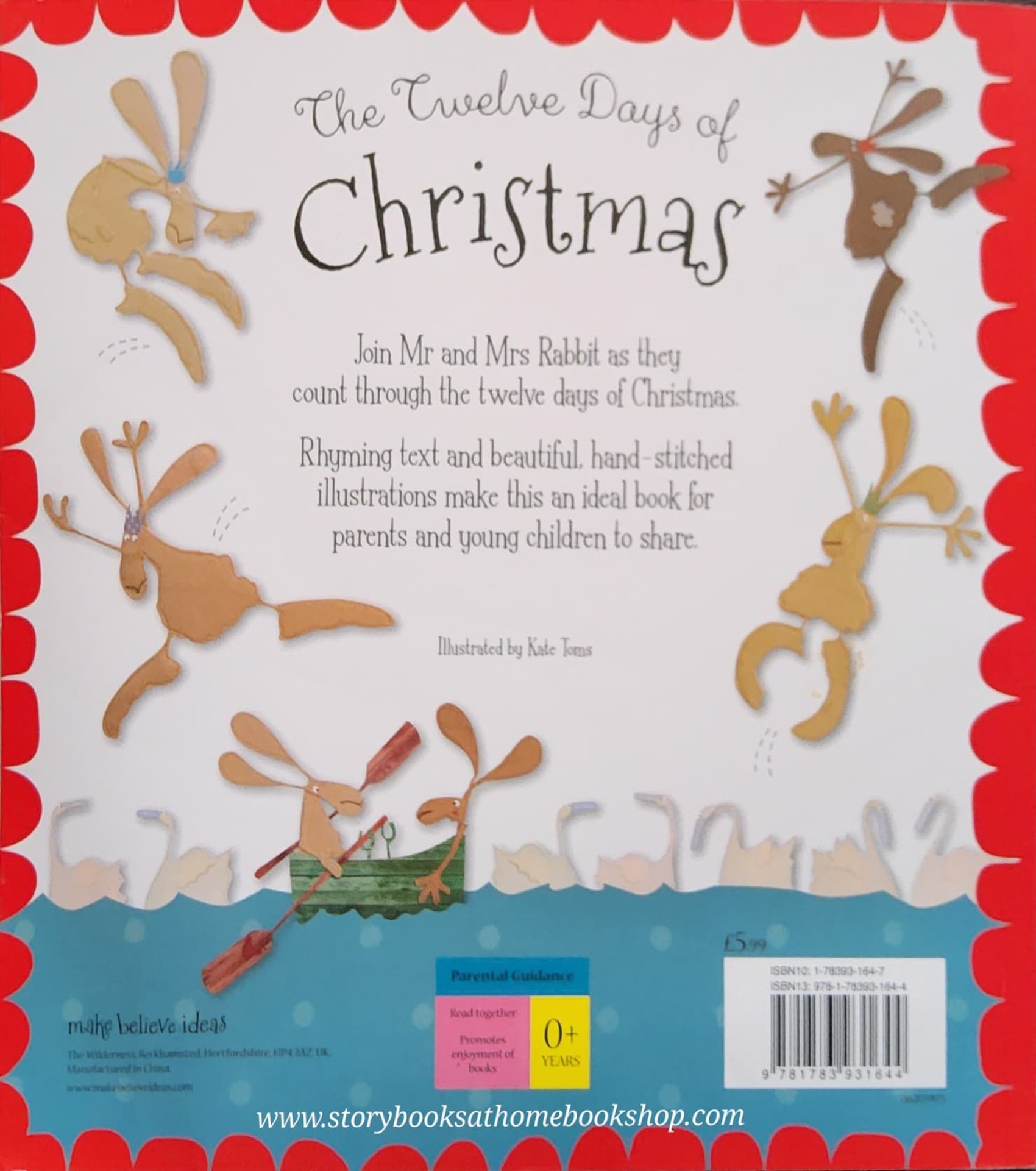 หนังสือนิทานปกอ่อน** 🍅🍓THE TWELVE DAYS OF CHRISTMAS