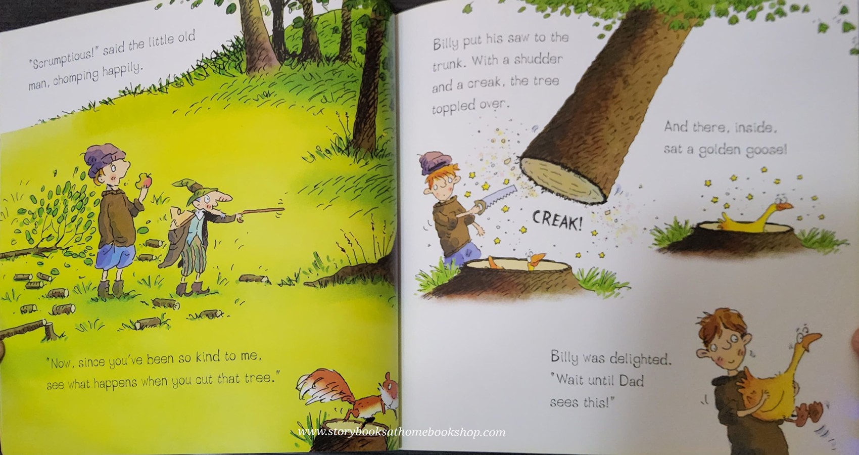 หนังสือนิทานปกอ่อน** 🍅🍓THE GOLDEN GOOSE