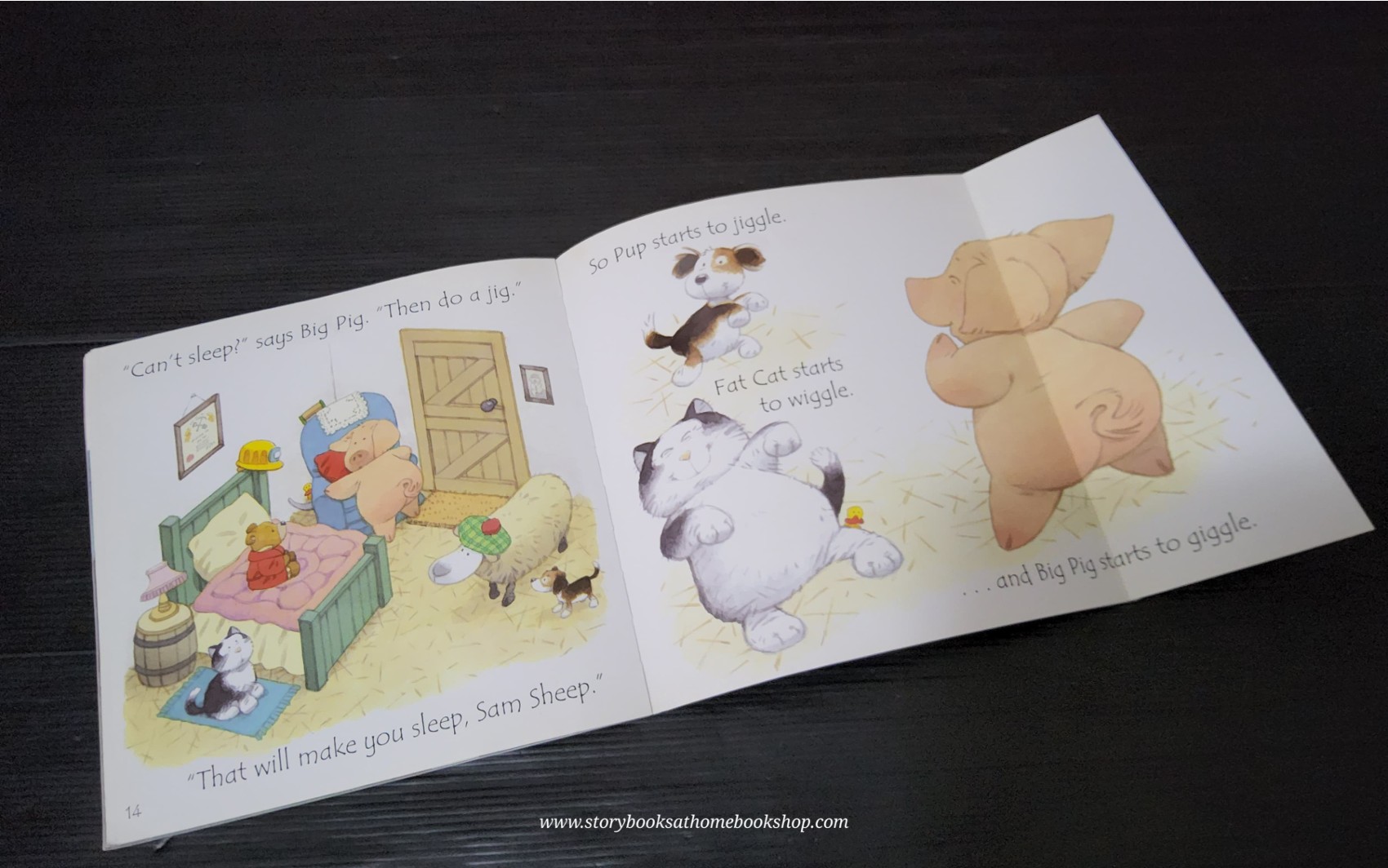 หนังสือนิทานปกอ่อน** 🍅🍓USBORNE PHONICS READERS: SAM SHEEP CAN'T SLEEP