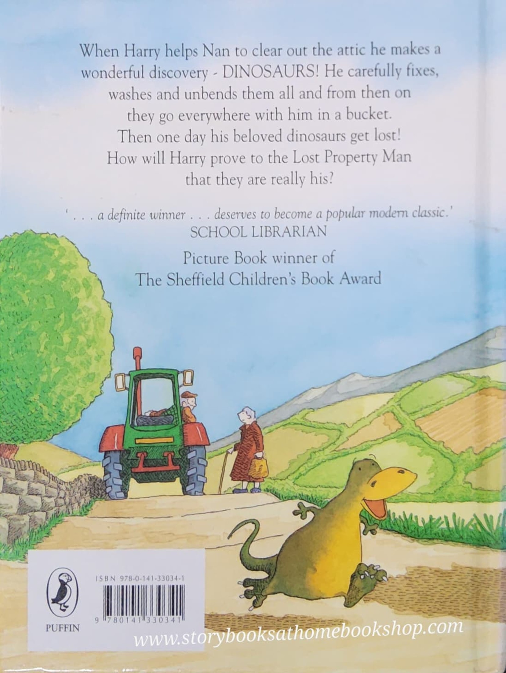 หนังสือนิทานปกแข็ง** 🍅🍓HARRY AND THE BUCKETFUL OF DINOSAURS