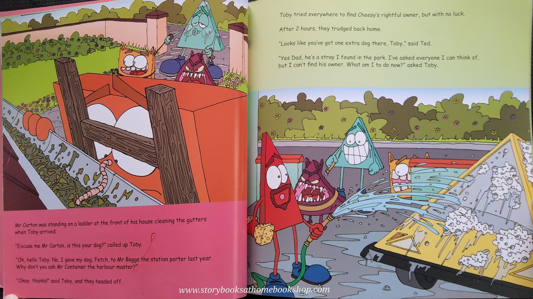 หนังสือนิทานปกอ่อน** 🍅THE SHAPES CHEESED OFF