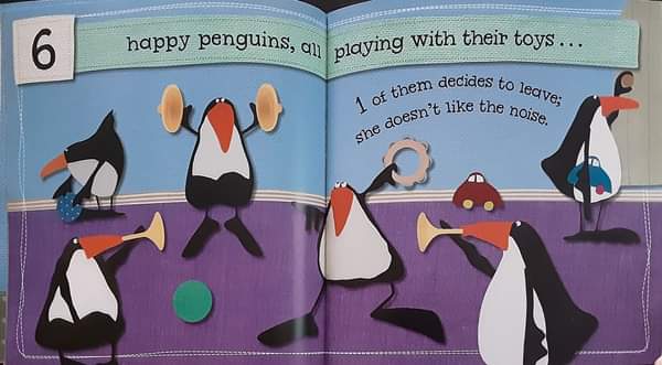 หนังสือนิทานปกอ่อน ** 🍅🍓 10 LITTLE PENGUINS♥️♥️