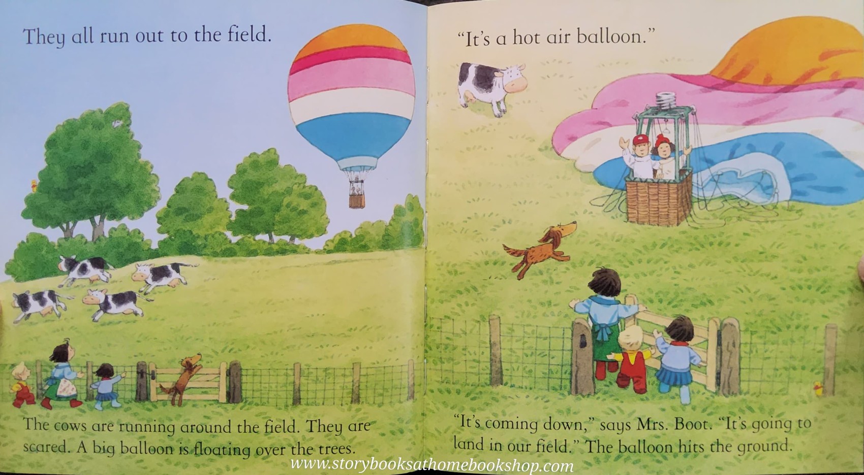 หนังสือนิทานปกอ่อน** 🍅🍓USBORNE FARMYARD TALES: SURPRISE VISITORS