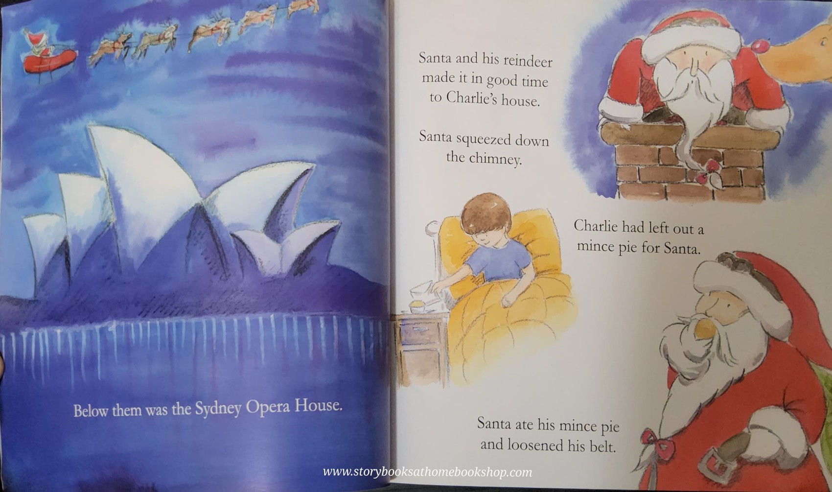 หนังสือนิทานปกอ่อน** 🍅🍓SANTA'S TIGHT SQUEEZE BY ALEX FIELD