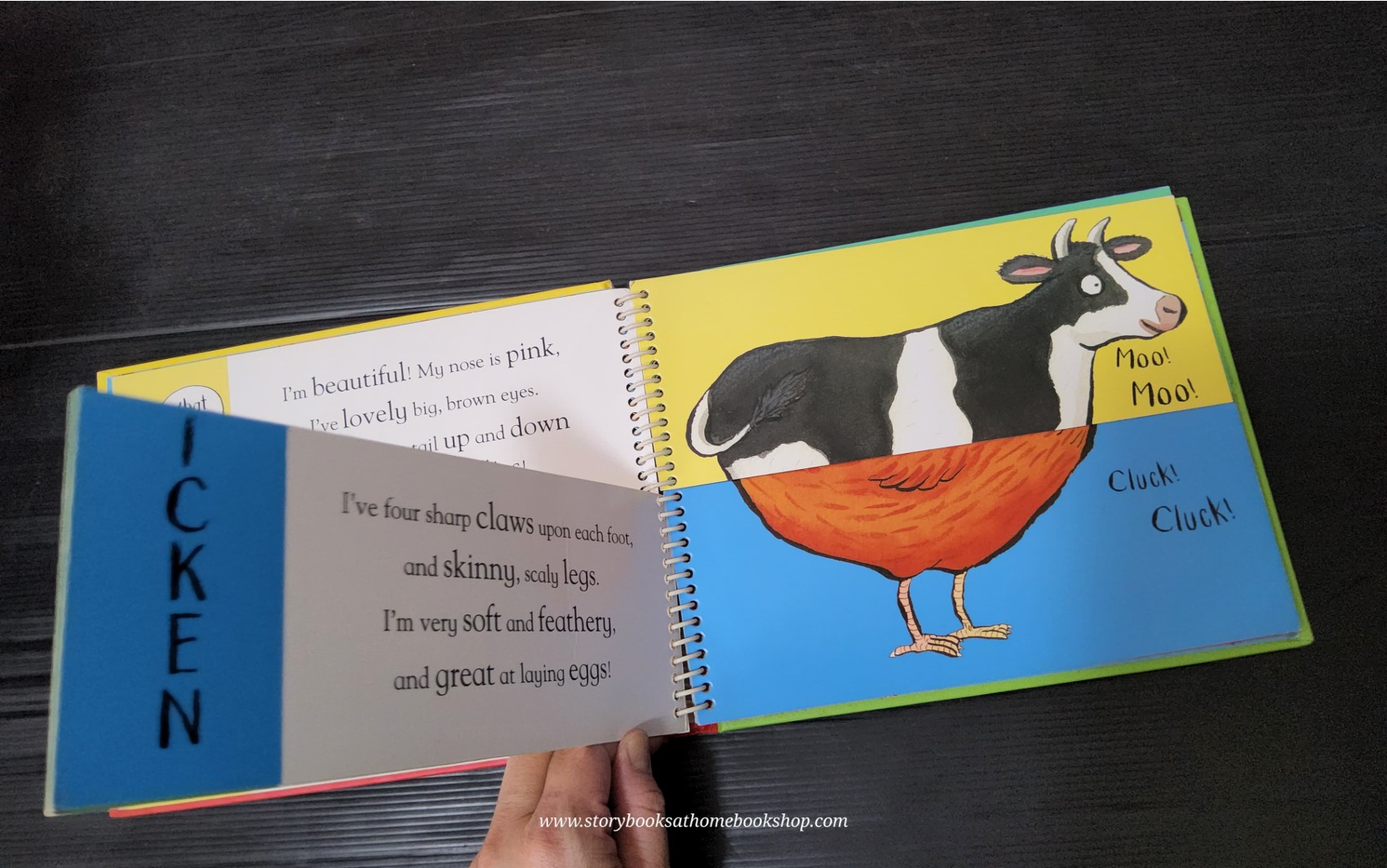 **MIX AND MATCH BOARD BOOK** 🍅🍓FLIP FLAP FARM BY AXEL SCHEFFLER'S