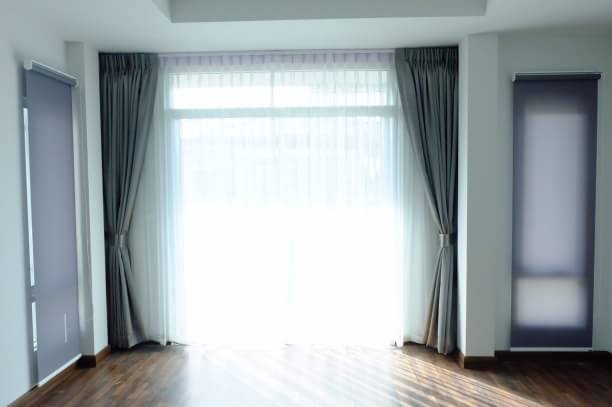 ผ้าม่าน โทนสีเทาเข้มยอดฮิต