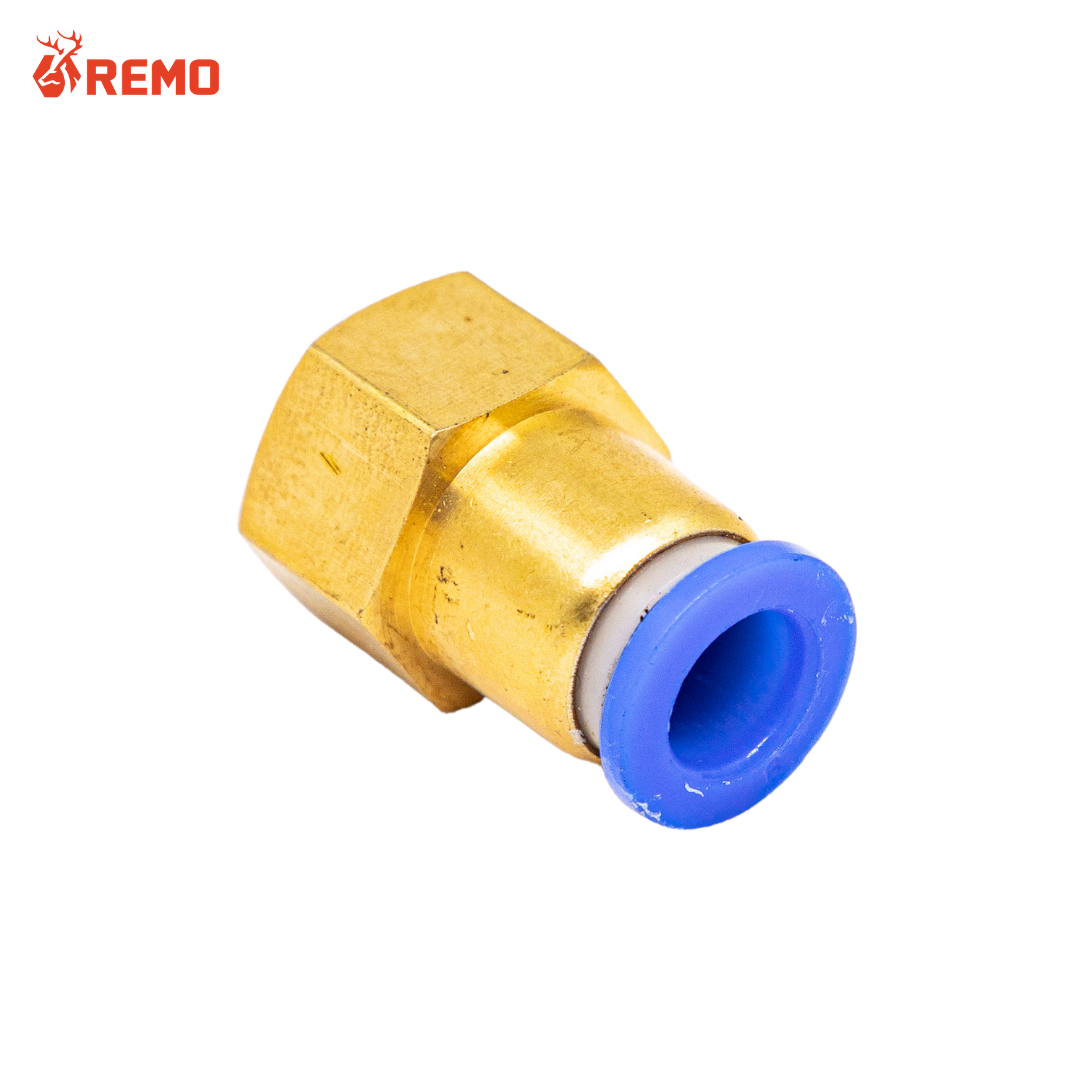 ข้อต่อตรงเกลียวใน (PCF) M4x1/8"