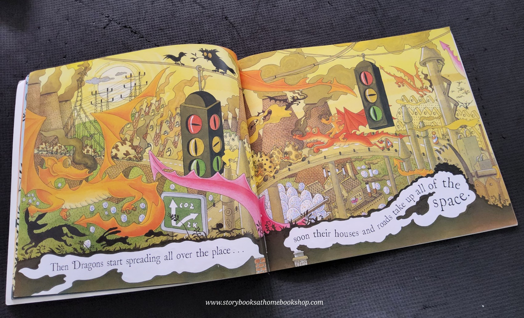 หนังสือนิทานปกอ่อน** 🍓🍓THE TROUBLE WITH DRAGONS BY DEBI GLIORI