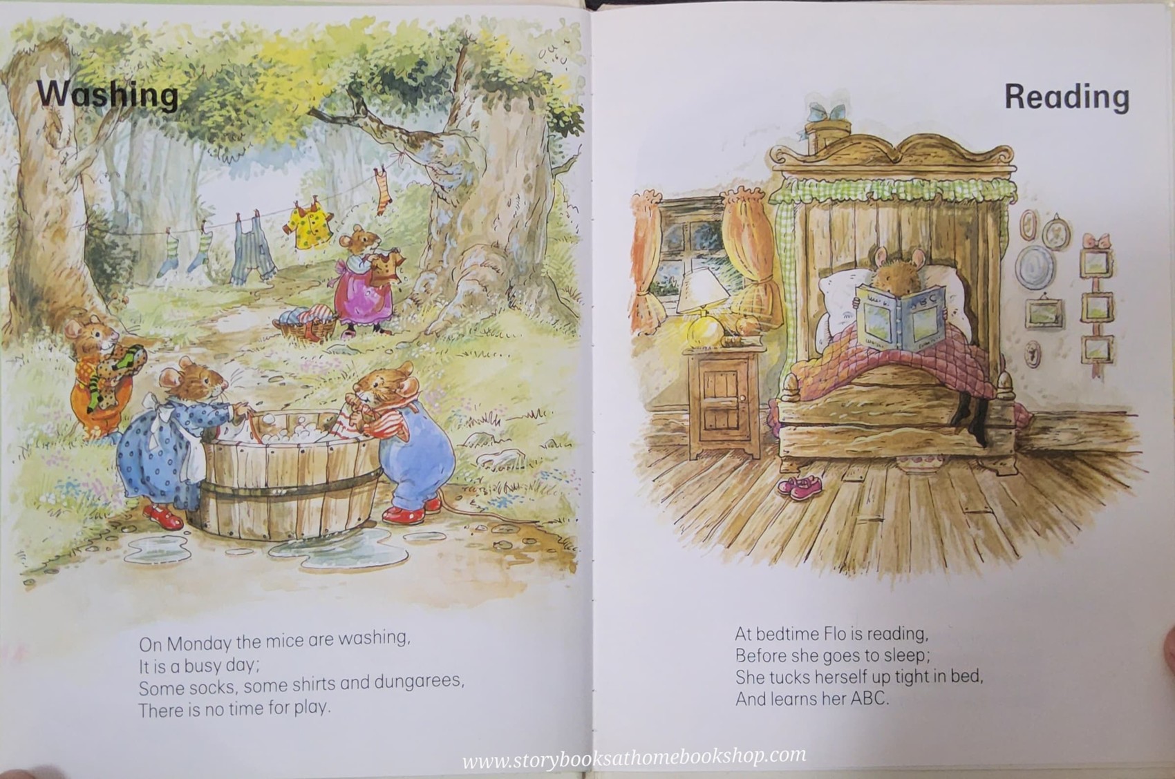 หนังสือนิทานปกแข็ง** ♥️PRE-SCHOOL BOOKS:THE MOUSE FAMILY FUN WITH WORDS