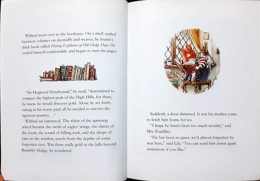 หนังสือนิทานปกอ่อน ** 🍅🍓 BRAMBLY HEDGE:THE HIGH HILLS WILFRED'S MOUNTAIN ADVENTURE