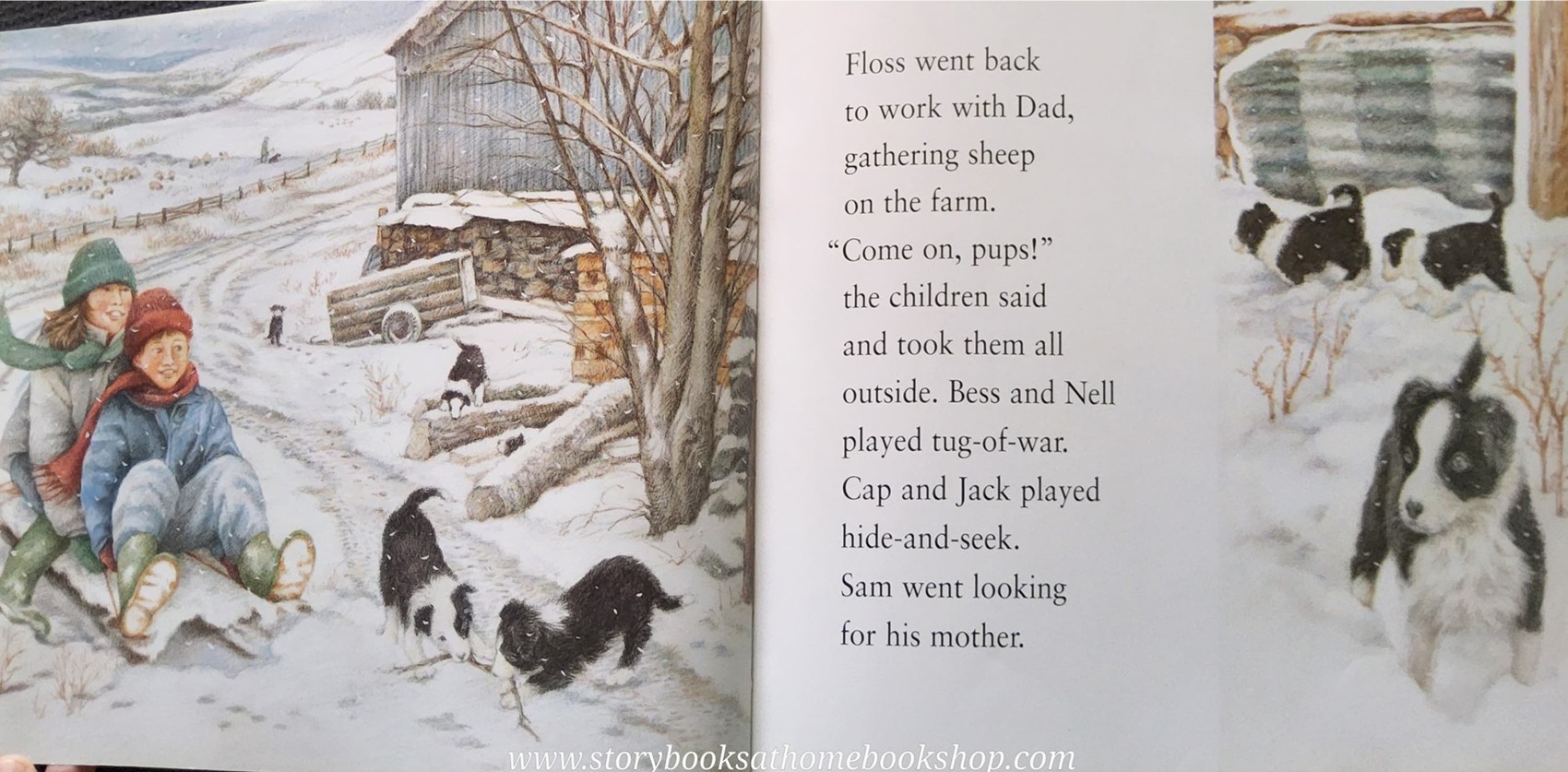 หนังสือนิทานปกอ่อน** 🍅🍓JUST LIKE FLOSS BY KIM LEWIS♥️♥️