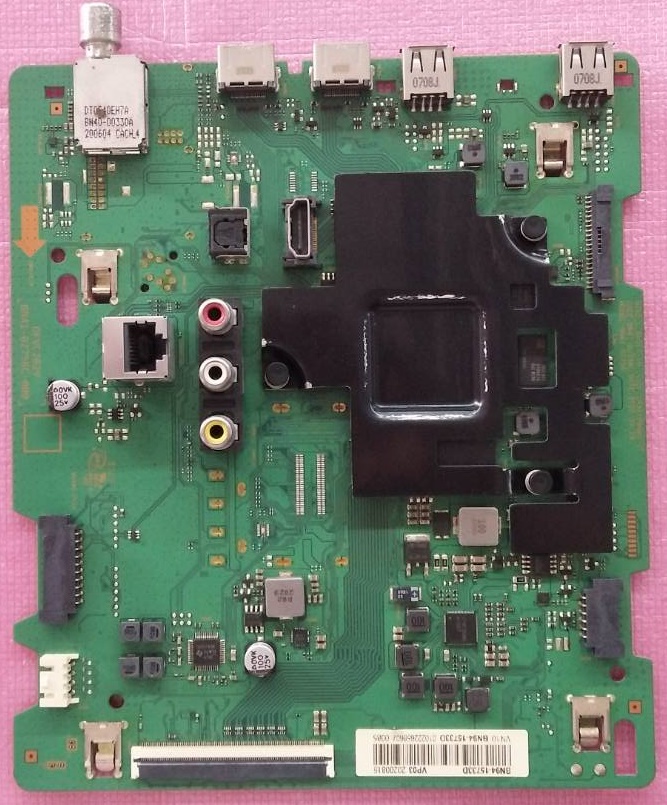 เมนบอร์ดทีวี ซัมซุง Samsung อะไหล่แท้/มือสองพร้อมใช้งาน พาร์ท BN94-15733Dใช้กับรุ่นQA43Q60TAKXXT (ใช้กับเวอร์ชั่นCA02 เท่านั้น)