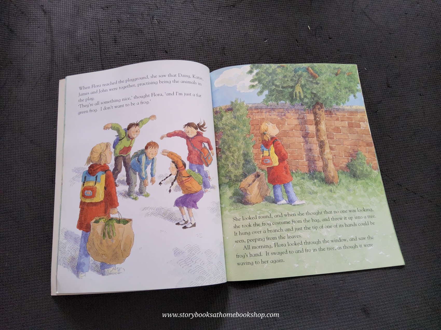 หนังสือนิทานปกอ่อน** 🍓🍓 FLORA THE FROG BY SHIRLEY ISHERWOO