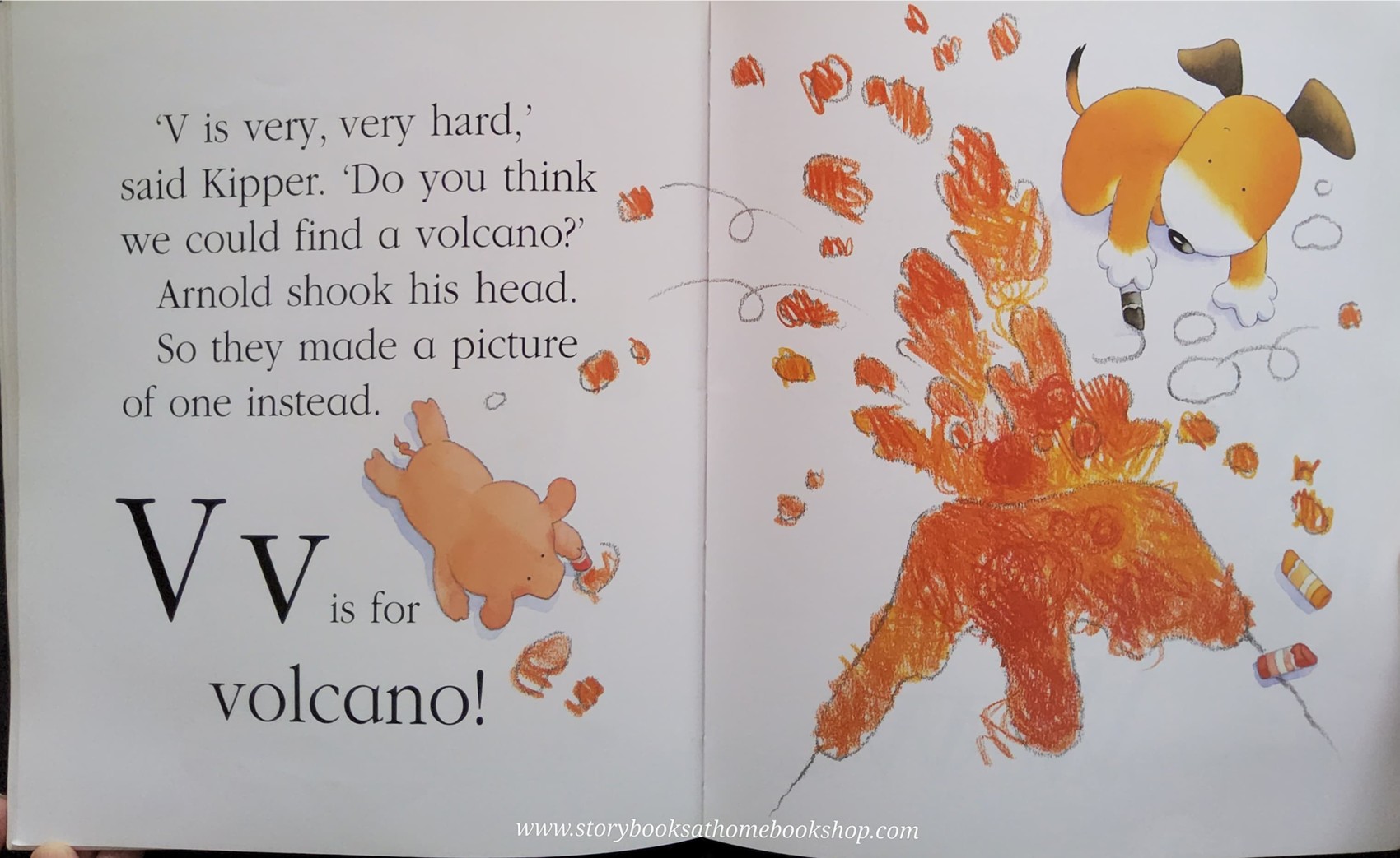 หนังสือนิทานปกอ่อน** 🍅🍓 KIPPER'S A TO Z BY MICK INKPEN