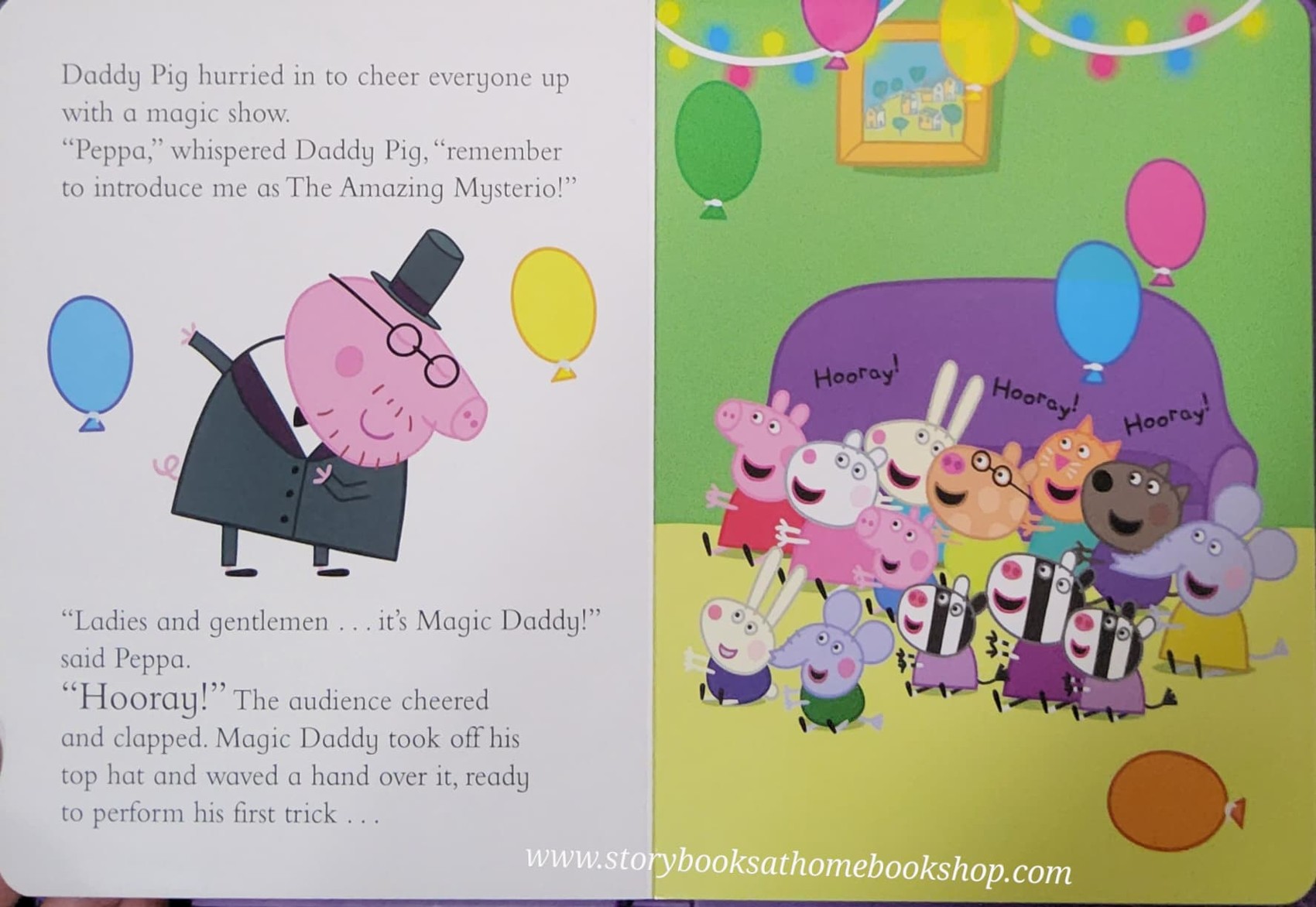 BOARD BOOK ** ♥️PEPPA PIG:HAPPY BIRTHDAY PEPPA