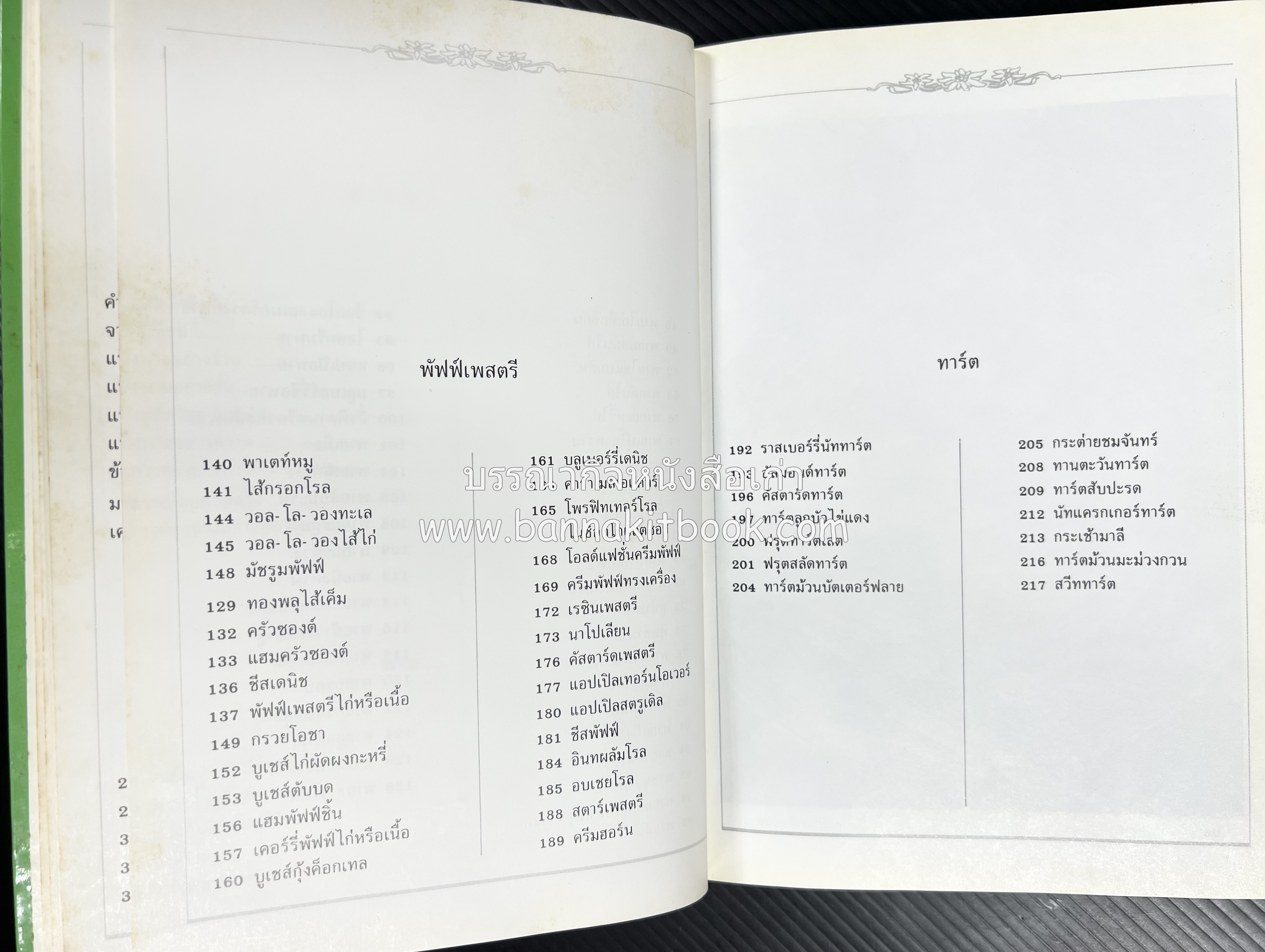 พาย พัฟฟ์เพสตรี ทาร์ต (ชุดเบเกอรี่ 2) โดย : อัจฉรา ชินาลัย.