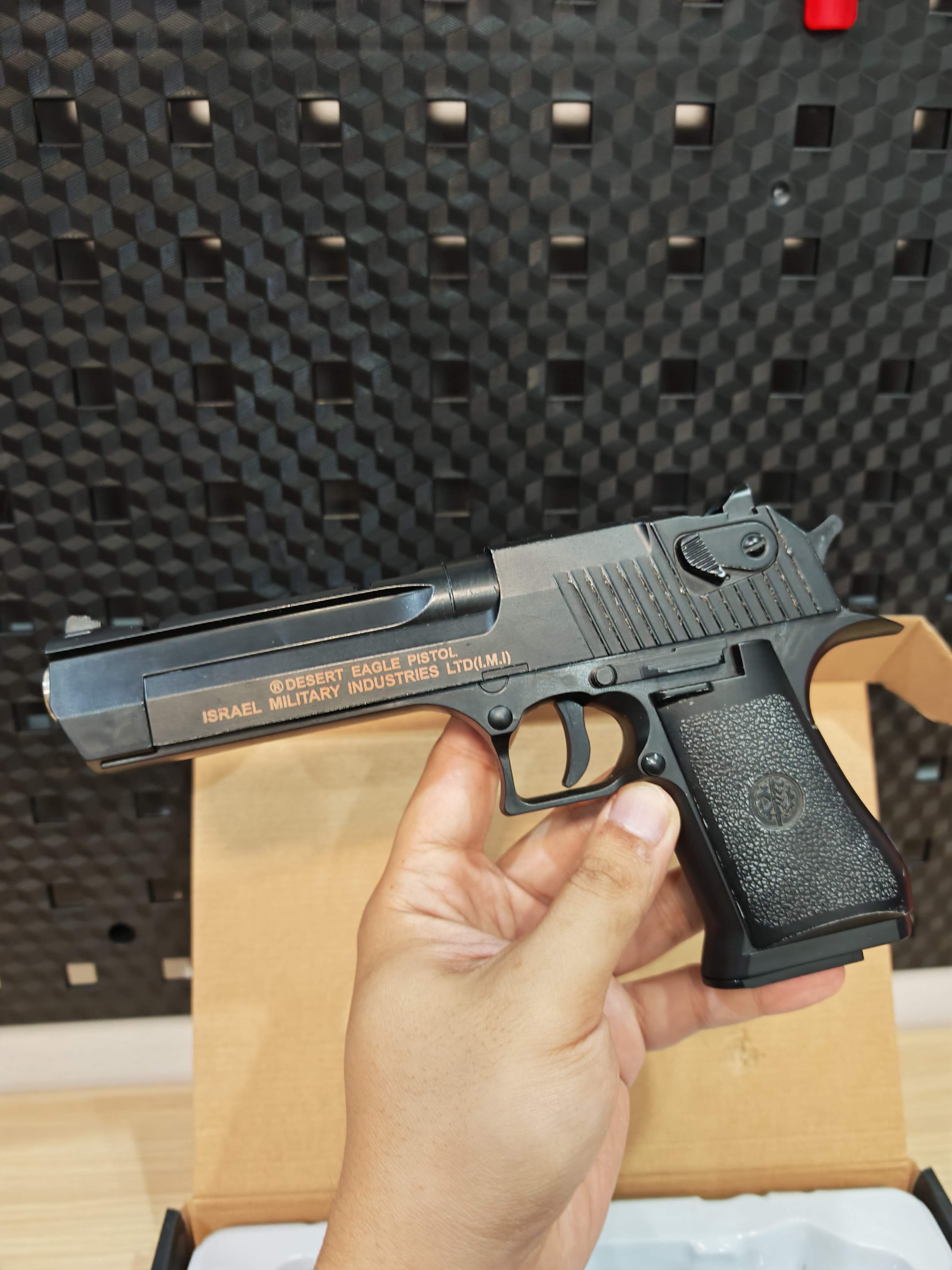 C20 Desert Eagle .50 AE ปืนอัดลมสปริง Spring Power BB Gun บีบีกัน Airsoft Gun ปืนอัดลม ปืนชักยิง ปืนสั้นชักยิง มือสอง