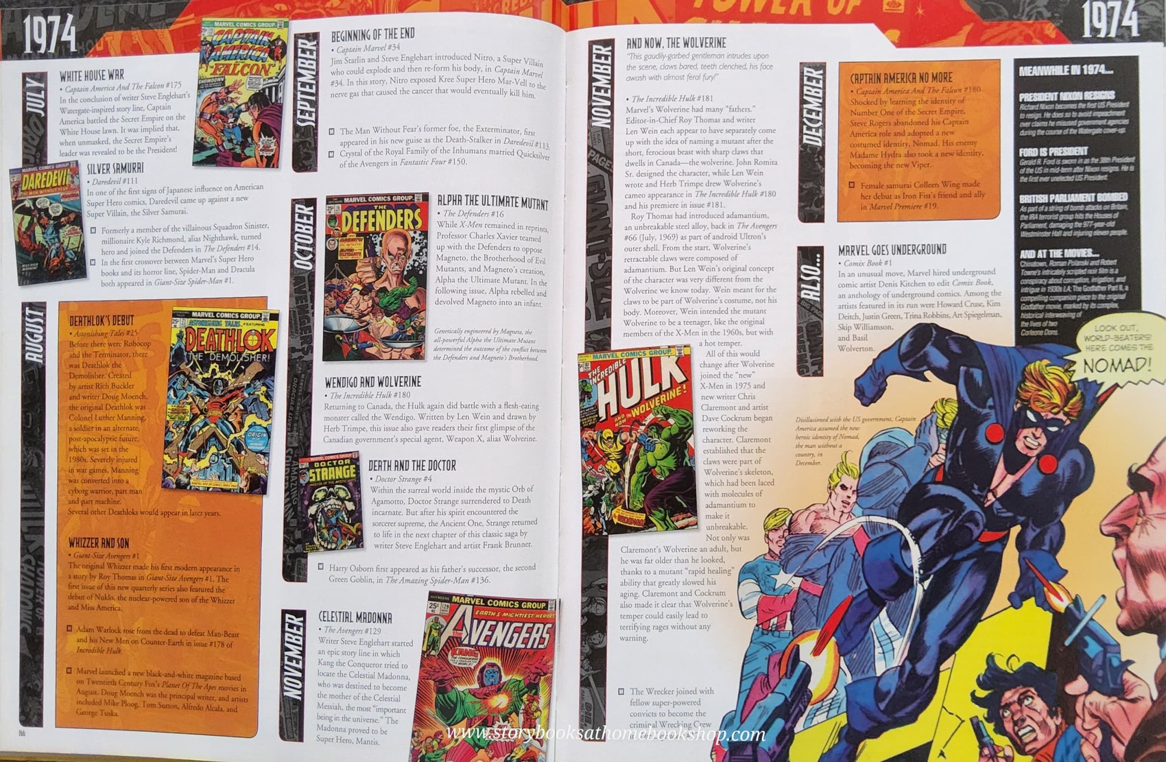 หนังสือนิทานปกแข็ง** 🍓🍓MARVEL YEAR BY YEAR A VISUAL CHRONICLE