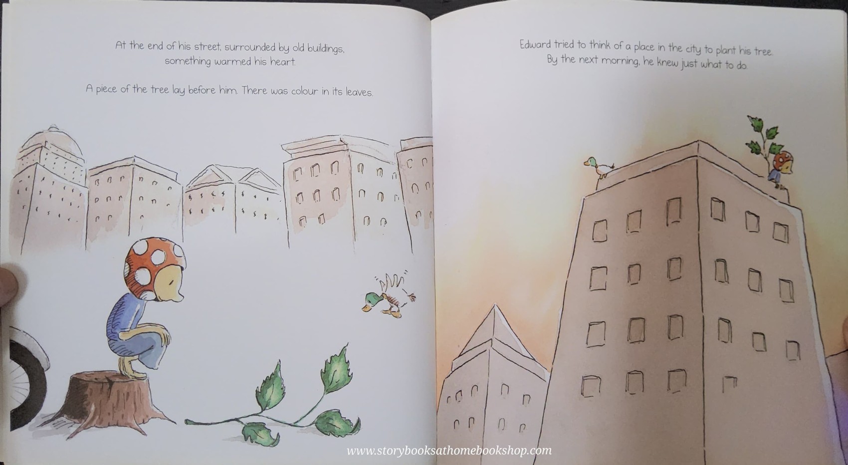 หนังสือนิทานปกอ่อน** 🍅🍓LAST TREE IN THE CITY BY PETER CARNAVAS