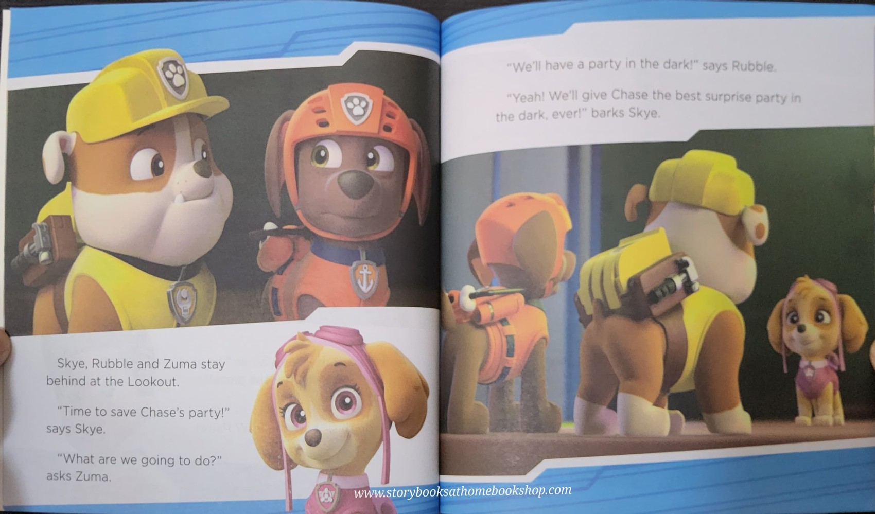 หนังสือนิทานปกอ่อน ** 🍅🍓 PAW PATROL PUPS SAVE THE PARTY