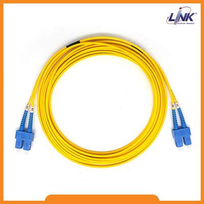 SC - SC Patch cord OS2, Duplex, UPC-UPC Jacket 3mm.