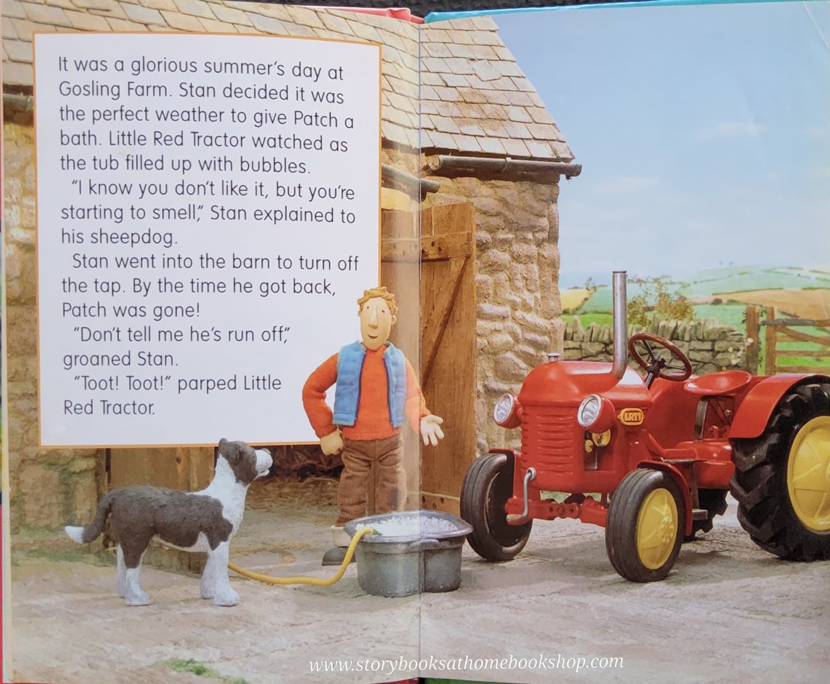 หนังสือนิทานปกแข็ง** 🍅🍅LITTLE RED TRACTOR THE BEAST OF BABLEBROOK
