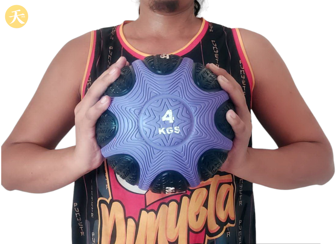 Medicine Ball เมดิซินบอล ลูกบอลน้ำหนัก 4 KG. (1 ชิ้น)